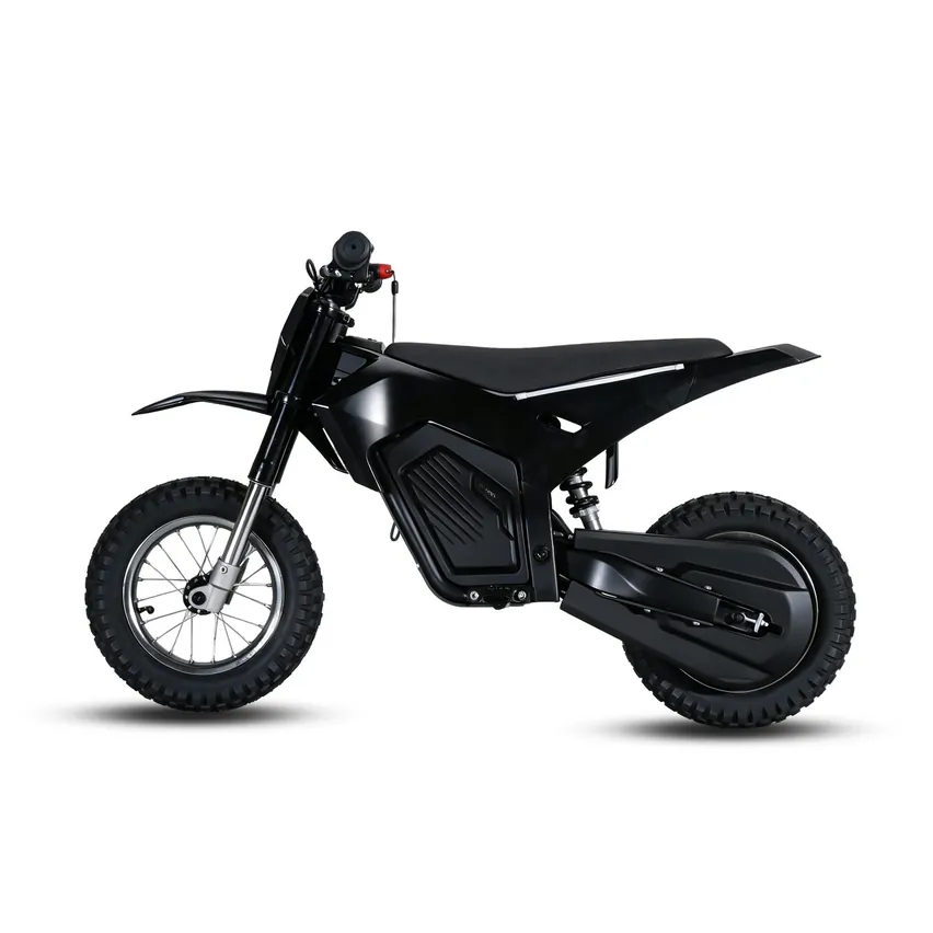 ARKA kids electric dirt bike in orange and black