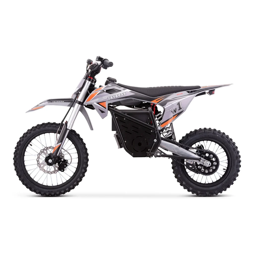 W1 Adult Electric Dirt Bike — 7000W, 17/14 / 19/16 Wheels